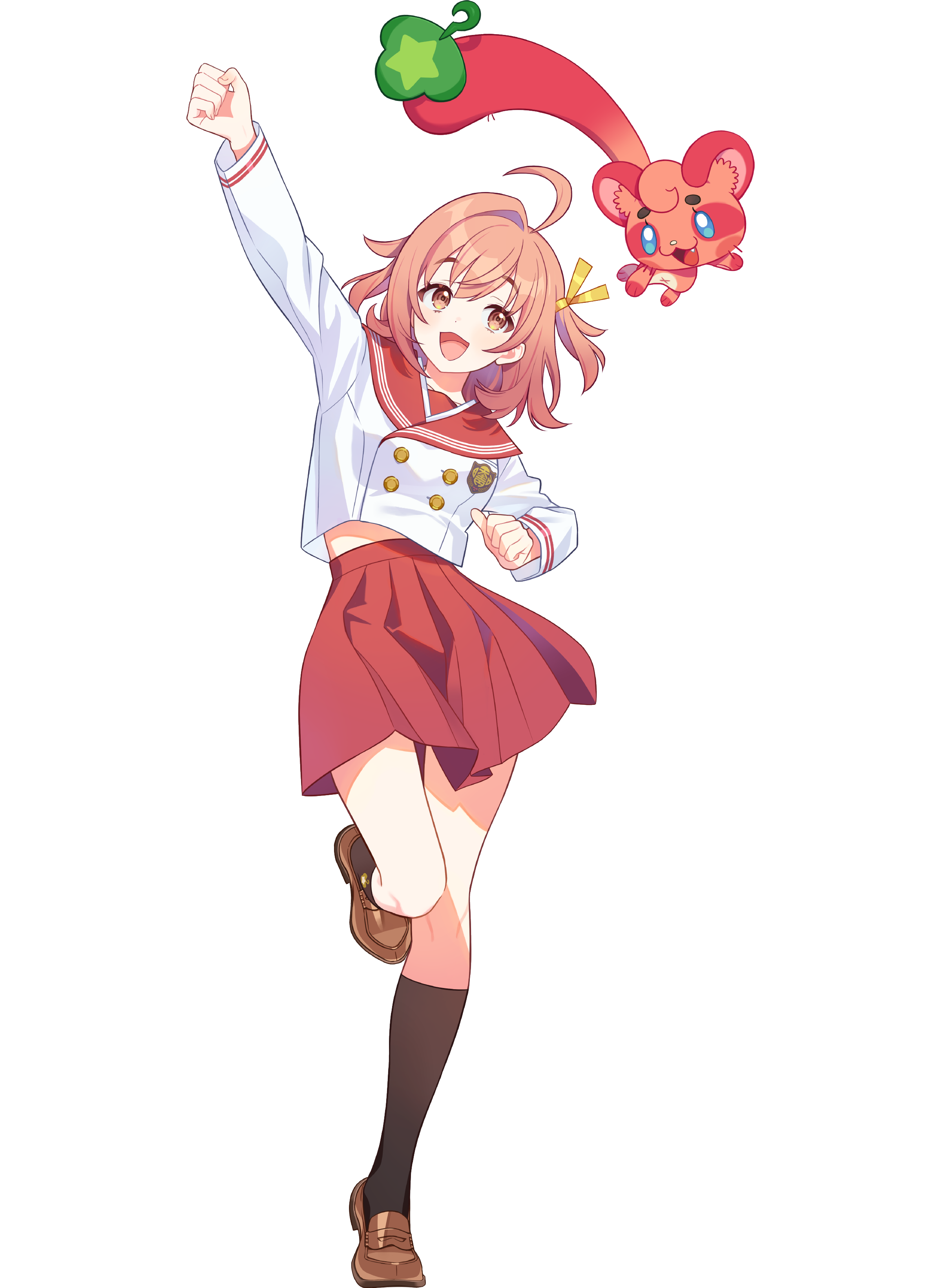 晴渡ひまわり official full-body character art